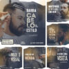 Imagem do Produto Pack de Artes para Barbearia Editáveis no Canva