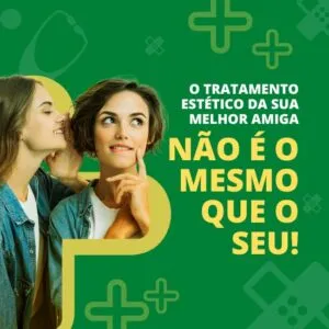 Pack de Artes para Policlínica Editáveis no Canva Posts Prontos para Redes Sociais Social Media com Títulos e Legendas