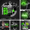 Imagem do produto Pack de Posts Prontos para Academias, Crossfit e Personal Trainer com Artes Editáveis no Canva