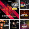 Imagem do Produto Pack de Posts Prontos para Academias, Crossfit e Personal Trainer com Artes Editáveis no Canva