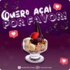 Imagem do Produto Pack de Artes Posts Prontos para Açaiteria e Sorveteria Editáveis no Canva