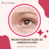 Imagem do Produto Pack de Posts Prontos para Design de Sobrancelhas Editáveis no Canva com Títulos e Legendas