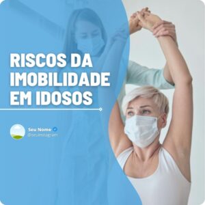 Pack de Posts para Clínica de Fisioterapia e Fisioterapeutas Artes Editáveis no Canva