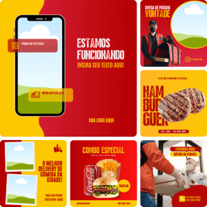 Posts para Delivery 02 - Pack Canva com 25 Artes EditÃƒÆ’Ã†â€™Ãƒâ€ Ã¢â‚¬â„¢ÃƒÆ’Ã¢â‚¬Å¡Ãƒâ€šÃ‚Â¡veis