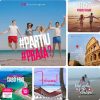 Pack de Posts Prontos para Agência de Turismo & Viagens Editáveis no Canva