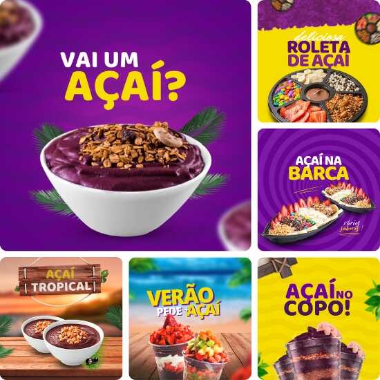 Post para AÇAÍ no Canva - Passo a Passo 