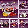 Posts Prontos para Açaí­ Pack Canva com 20 artes Editáveis