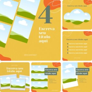 Imagem do Produto Pack de Posts Prontos para Aromaterapia com Artes Editáveis no Canva