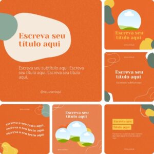 Imagem do Produto Pack de Posts Prontos para Aromaterapia com Artes Editáveis no Canva