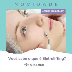 Imagem do Produto Posts Prontos para Clínica de Beleza, Saúde e Bem-Estar Editáveis no Canva com Títulos e Legendas