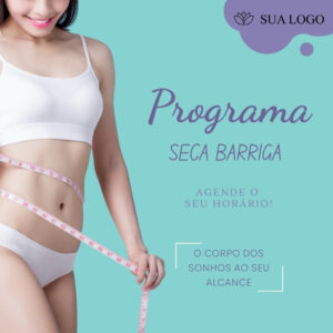 Imagem do Produto Posts Prontos para Clínica de Beleza, Saúde e Bem-Estar Editáveis no Canva com Títulos e Legendas