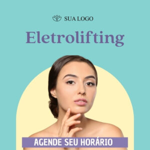 Imagem do Produto Posts Prontos para Clínica de Beleza, Saúde e Bem-Estar Editáveis no Canva com Títulos e Legendas