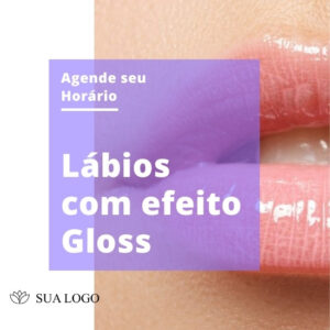 Imagem do Produto Posts Prontos para Clínica de Estética e Bem-Estar Editáveis no Canva com Títulos e Legendas