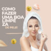 Imagem do Produto Posts Prontos para Clínica de Tratamento Facial e Corporal Editáveis no Canva com Títulos e Legendas