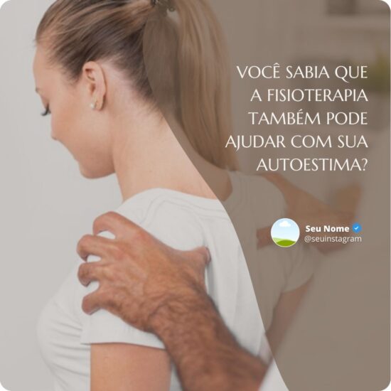 Posts Prontos para Fisioterapia Editáveis no Canva