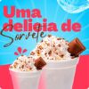 Posts Prontos para Sorveteria Artes Editáveis no Canva gratuito