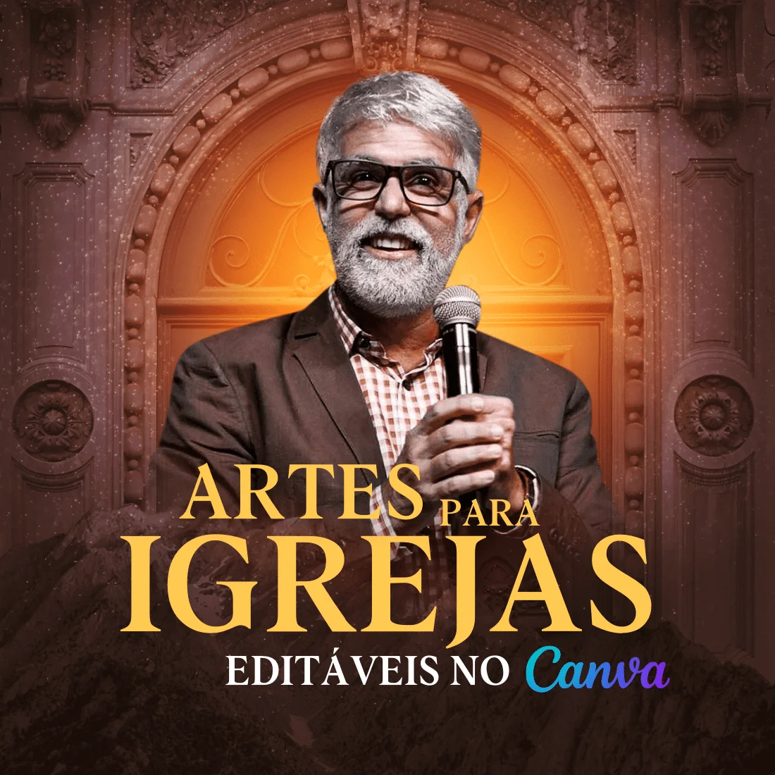 Artes para Igrejas Editáveis no Canva