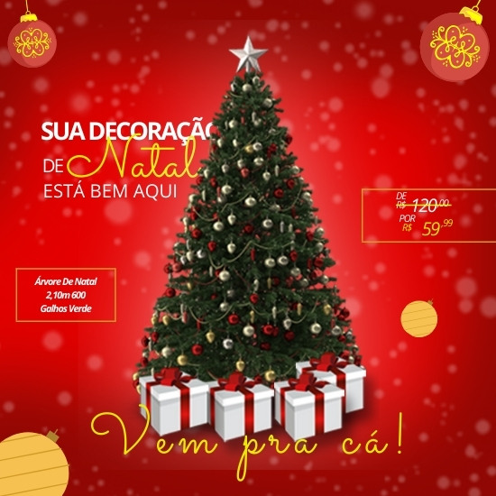 Pack de Artes para Natal Editáveis no Canva Posts Prontos para Redes Sociais Social Media Facebook e Instagram com Títulos e Legendas