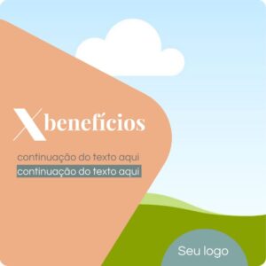 Posts Prontos para Yoga Artes Editáveis no Canva