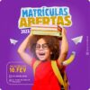 Artes Matrículas Abertas Editáveis no Canva Pack com Posts Prontos Escolar para Feed e Stories do Facebook e Instagram