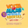 Artes Volta as Aulas Editáveis no Canva Pack com Posts Prontos Escolar para Feed e Stories do Facebook e Instagram