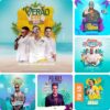 Artes para Festas Shows e Eventos de Carnaval Editáveis no Canva Pack com Posts Prontos para Feed e Stories do Instagram