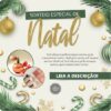 Artes para Sorteios de Natal e Natal Premiado Editáveis no Canva