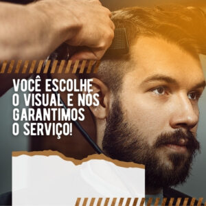 Imagem do Produto Pack de Artes para Barbearia Barbeiros Barber Shop Editáveis no Canva