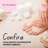 Imagem do Produto Posts Prontos para Manicure Editáveis no Canva com Títulos e Legendas