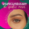 Imagem do Produto Posts Prontos para Micropigmentação de Sobrancelhas Editáveis no Canva com Títulos e Legendas