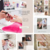 Imagem do Produto Posts Prontos para Nail Designer Editáveis no Canva com Títulos e Legendas