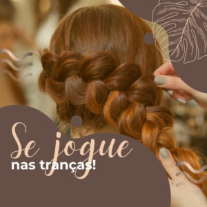 Imagem do Produto Posts para Salão de Beleza Editáveis no Canva com Títulos e Legendas