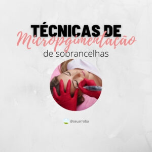 Imagem do Produto Posts Prontos para Salão de Sobrancelhas e Micropigmentação Editáveis no Canva com Títulos e Legendas