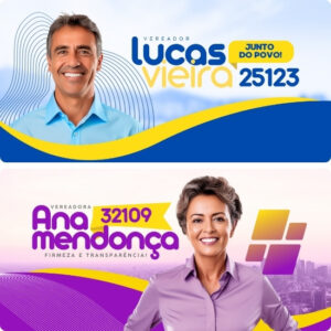 Artes para Adesivo Carro Campanha Política Editáveis no Canva