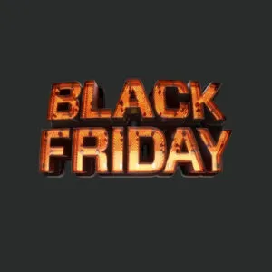 Logotipos Logo Black Friday PNG 3D