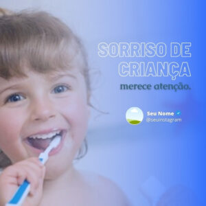 Artes para Redes Sociais de Dentistas _ 10 Templates Editáveis no Canva + Legendas Profissionais