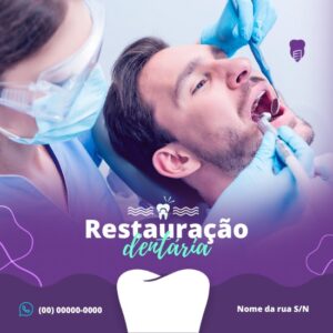 Pack de Posts e Templates para Dentistas _ Artes Editáveis no Canva + Textos e Legendas Inclusos