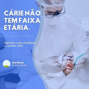 Posts e Templates Prontos para Dentistas _ Pack Canva Editável com Artes + Legendas para Instagram e Facebook