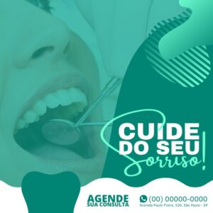 Templates e Artes para Dentistas no Canva _ Pack Editável com 10 Posts + Legendas para Instagram e Facebook