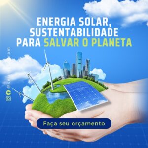Pack de Artes para Energia Solar Editáveis no Canva Posts Prontos para Redes Sociais Social Media Facebook e Instagram com Títulos e Legendas