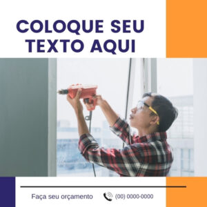 Pack de Artes para Marido de Aluguel Editáveis no Canva Posts Prontos para Redes Sociais Social Media Facebook e Instagram com Títulos e Legendas