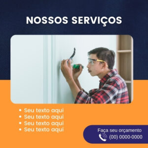 Pack de Artes para Marido de Aluguel Editáveis no Canva Posts Prontos para Redes Sociais Social Media Facebook e Instagram com Títulos e Legendas