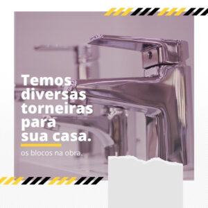 Pack de Artes para Materiais de Construção Editáveis no Canva Posts Prontos para Redes Sociais Social Media Facebook e Instagram com Títulos e Legendas