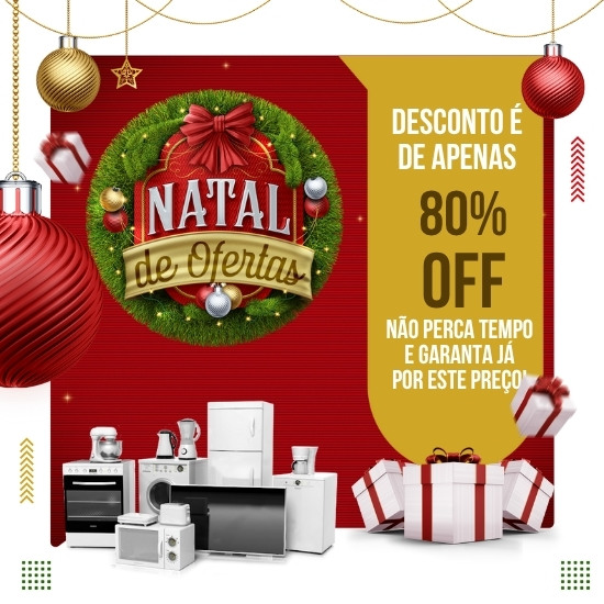 Pack de Artes para Promoções de Natal Editáveis no Canva Posts Prontos para Redes Sociais Social Media Facebook e Instagram com Títulos e Legendas