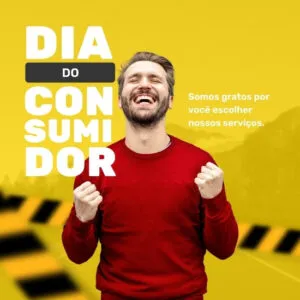 Pack de Posts Prontos Dia do Cliente Semana do Consumidor Editáveis no Canva