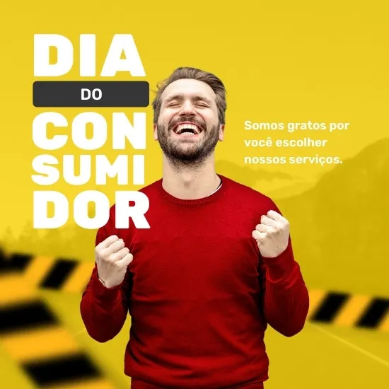 Pack de Posts Prontos Dia do Cliente Semana do Consumidor Editáveis no Canva