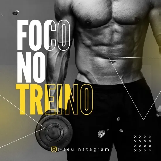 Imagem do Produto Pack de Posts Prontos para Academias, Crossfit e Personal Trainer com Artes Editáveis no Canva