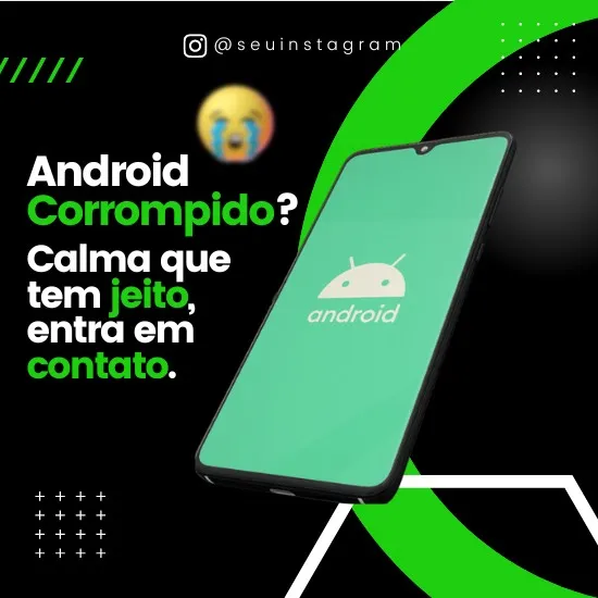 Imagem do Produto Pack de Posts Prontos para Assistência Técnica de Celulares com Artes Editáveis no Canva