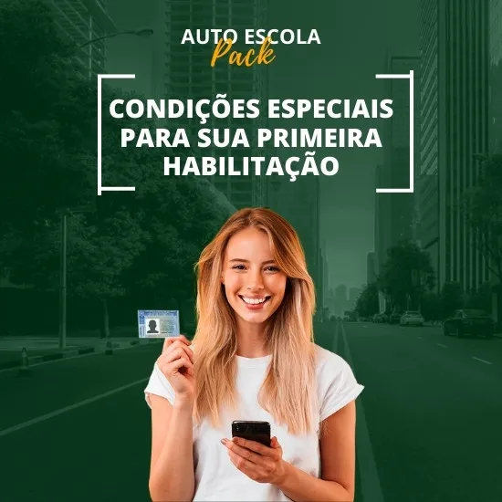 Imagem do Produto Pack de Posts Prontos para CFC Autoescola Centro de Formação de Condutores Artes Editáveis no Canva