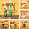 Imagem do Produto Pack de Posts Prontos para Depósito e Delivery de Bebidas com Artes Editáveis no Canva